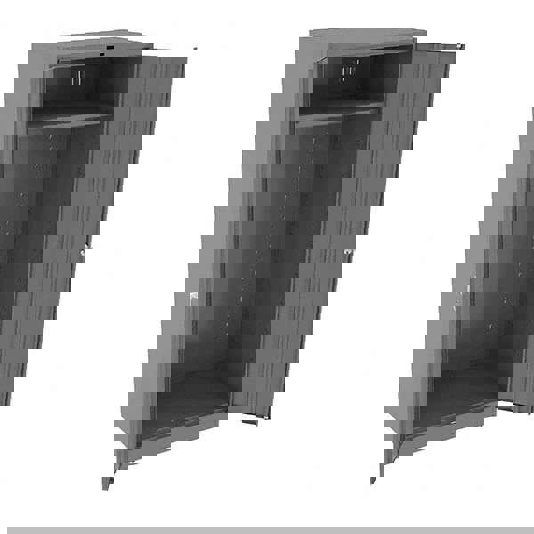 2 Shelf Wardrobe Storage Cabinet